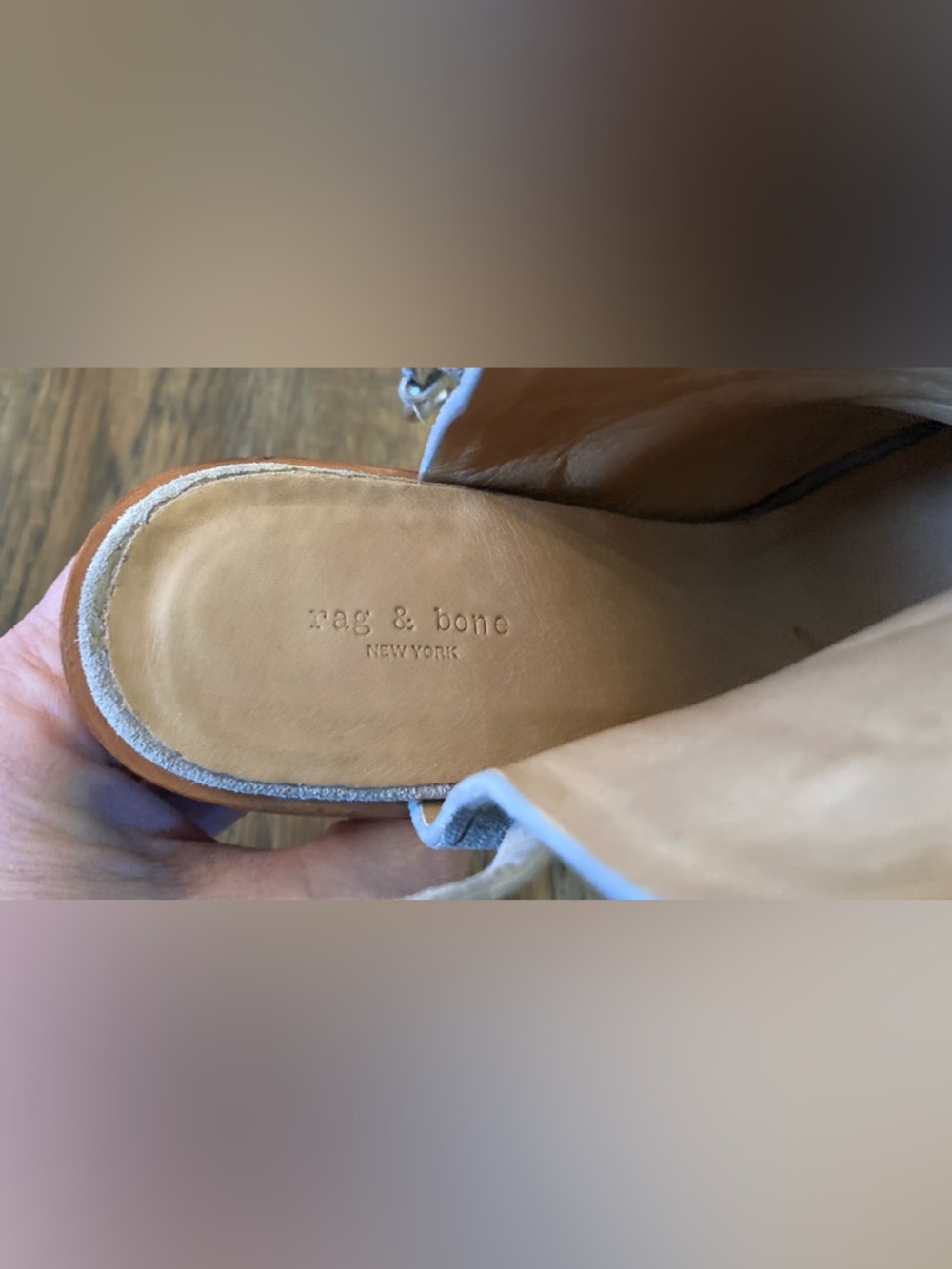 Rag & Bone Wyatt Suede Slingback Sandals - Picture 8 of 14
